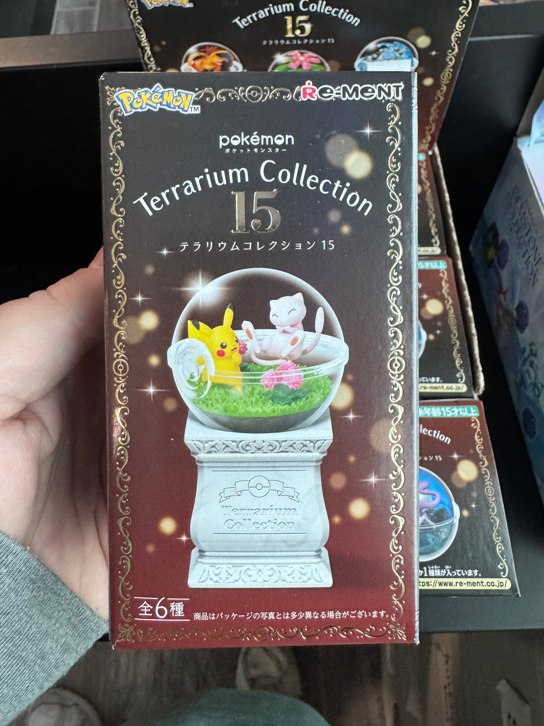 Re-ment Pokemon Terrarium Collection Vol.15 Blind Box Md111425