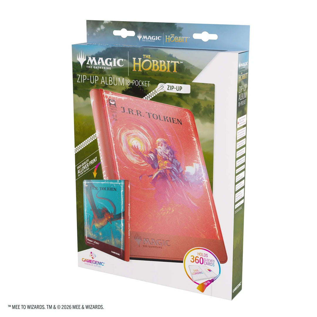 Album: Magic: The Gathering 18-Pocket Zip-Up-The Hobbit-The Arkenstone/Smaug, Worm of Dread NA82026