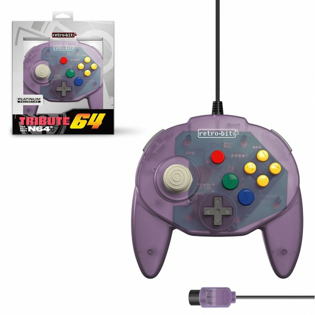 Tribute 64 Controller for Nintendo 64 NEW