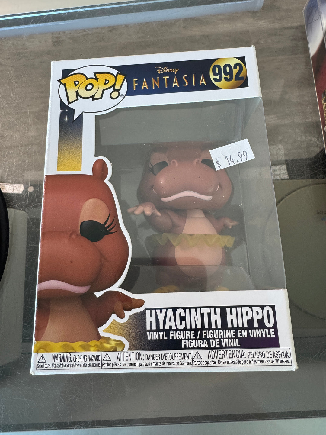 Disney Fantasia Hyacinth Hippo #992 - Funko Pop