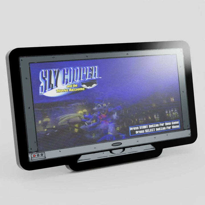 Monitor Lenticular Sly Cooper Enamel Pin EN81926