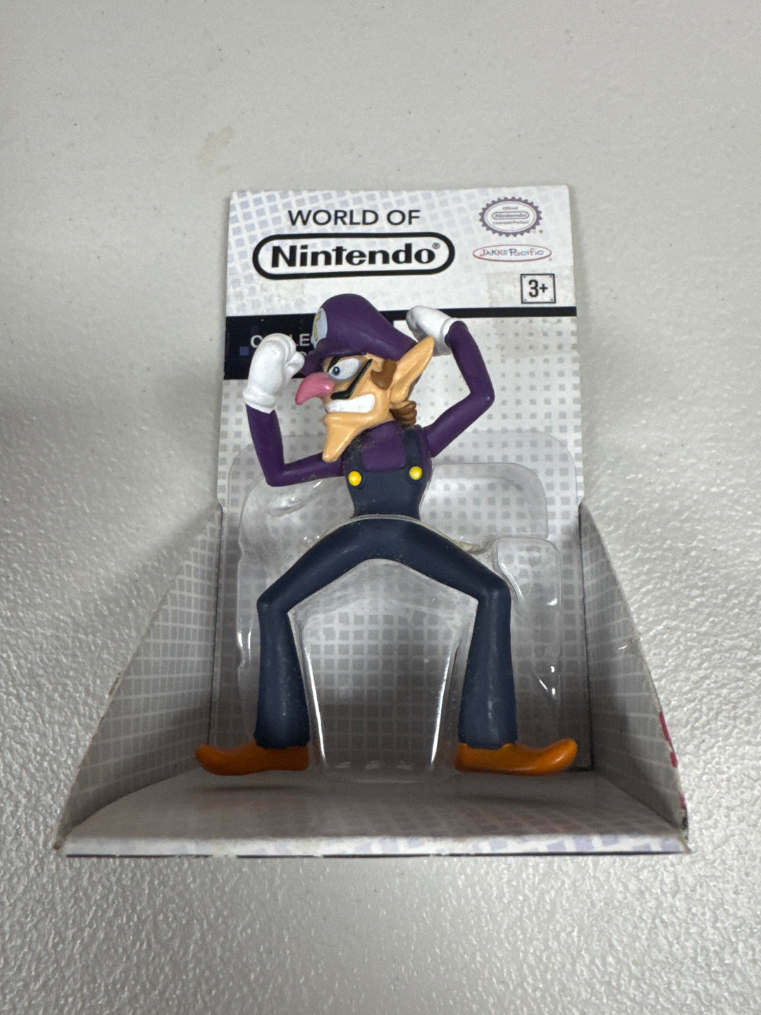 Jakks Pacific  World of Nintendo Waluigi Action Figure Super Mario Bros NT61826