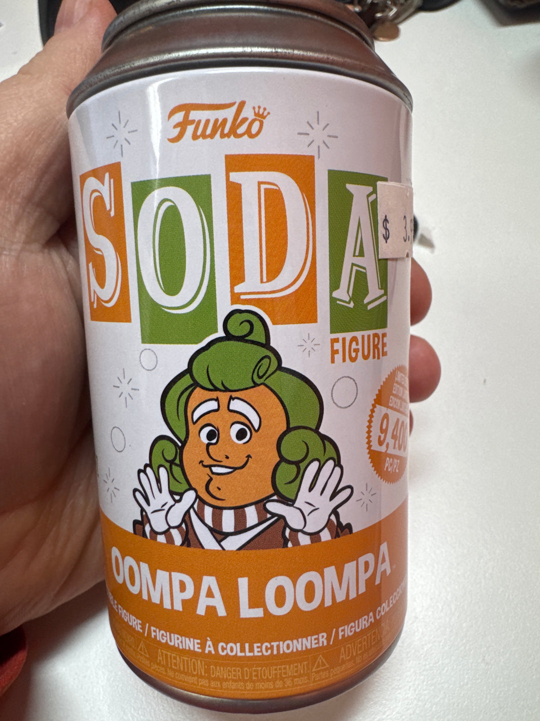 Funko Soda - Willy Wonka and the Chocolate Factory Oompa Loompa - Opened MD31326