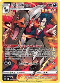 Pokemon TCG Brilliant Stars Houndoom - TG10/TG30 (Trainer Gallery, LP)