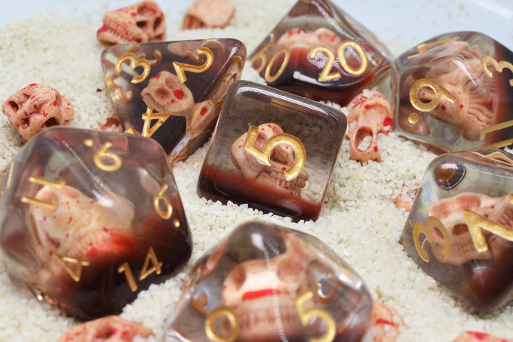 Dino Fossil RPG Dice Set - NE043026