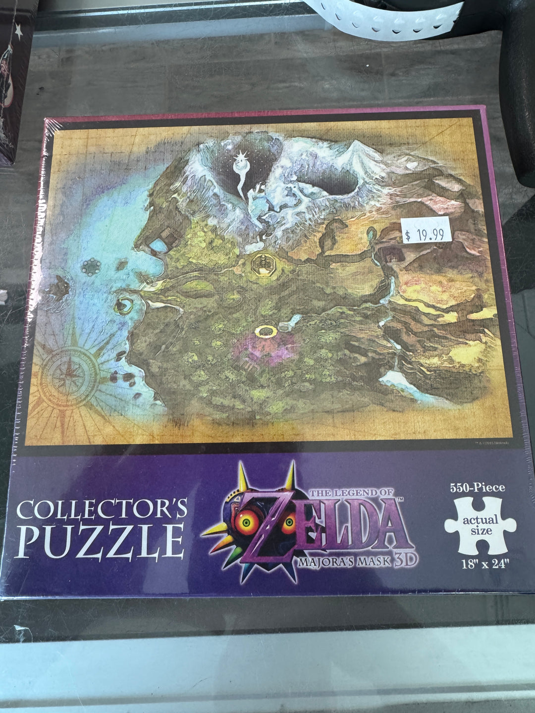 USAopoly The Legend of Zelda Majora's Mask 3D 550 Piece Collector's Puzzle NEW MD92325