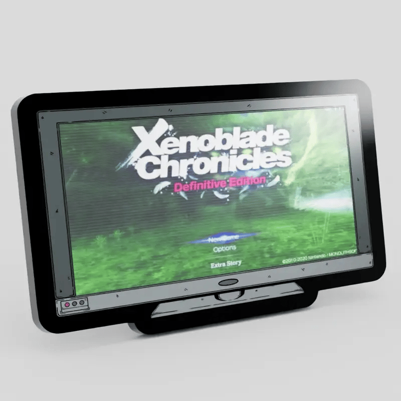 Monitor Lenticular Xenoblade Chronicles Enamel Pin NE81926