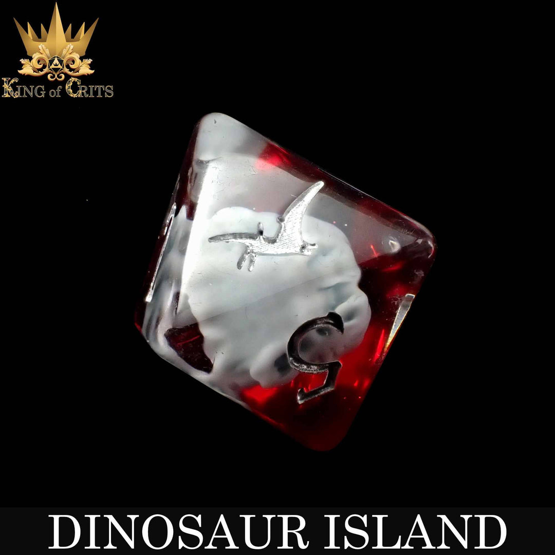King of Crits Dinosaur Island - 11 Dice Set NE4226