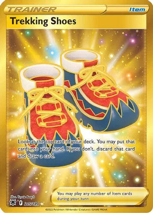 Pokemon Astral Radiance 215/189 - Trekking Shoes - Secret Rare (LP)