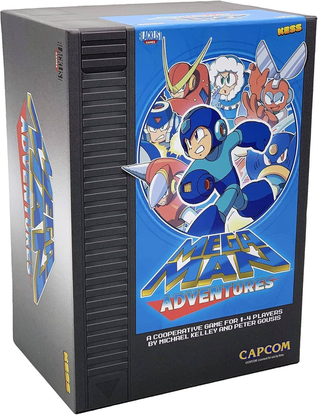 Mega Man - Adventure Licensed Retro Strategy Game New NE32726
