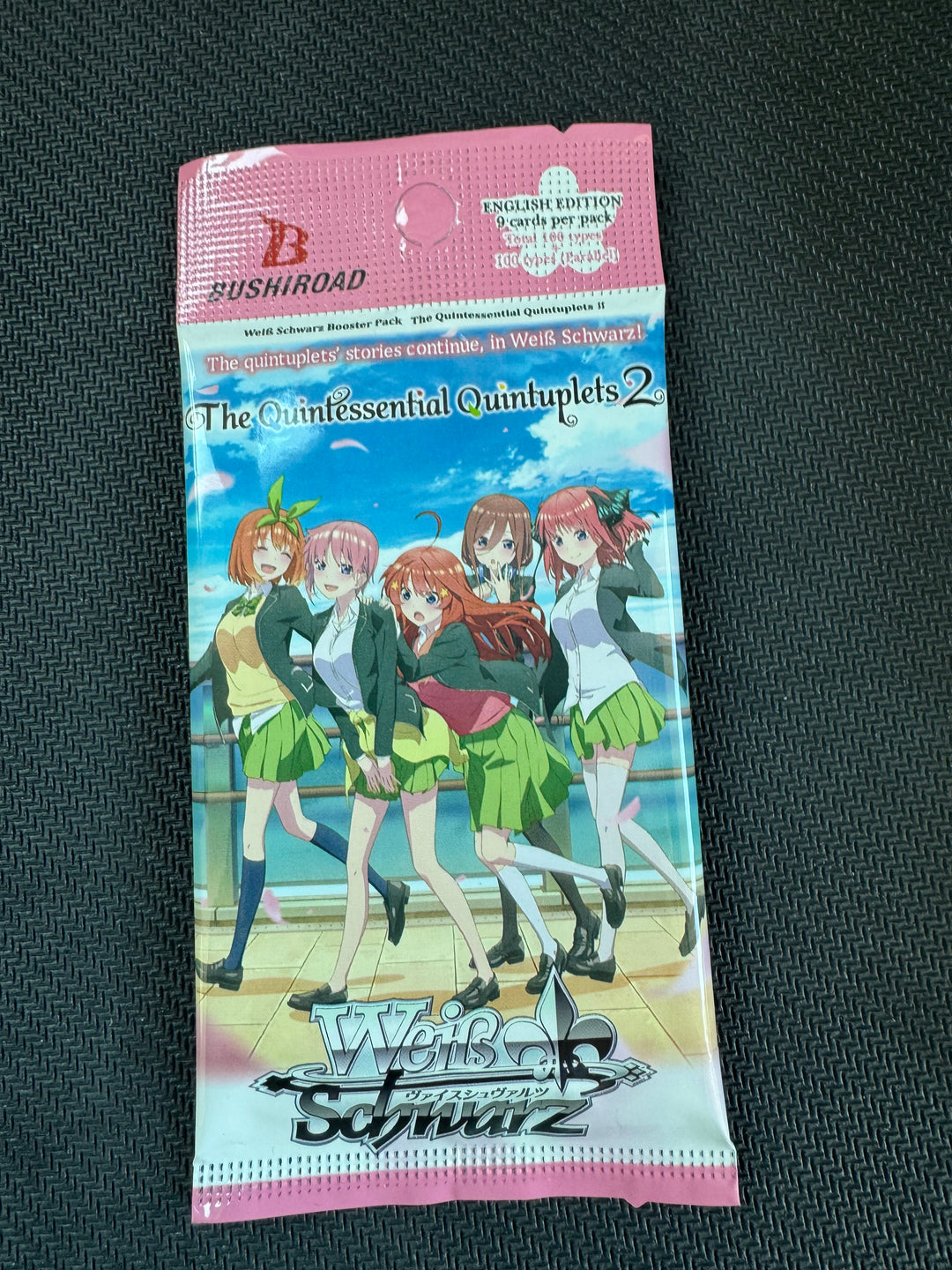 Weiss Schwarz The Quintessential Quintuplets 2 Booster Pack or Box Tcg51325