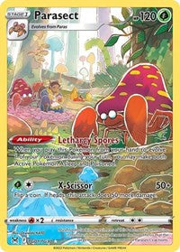 Pokemon TCG Lost Origin Trainer Gallery Parasect - TG01/TG30 (LP)