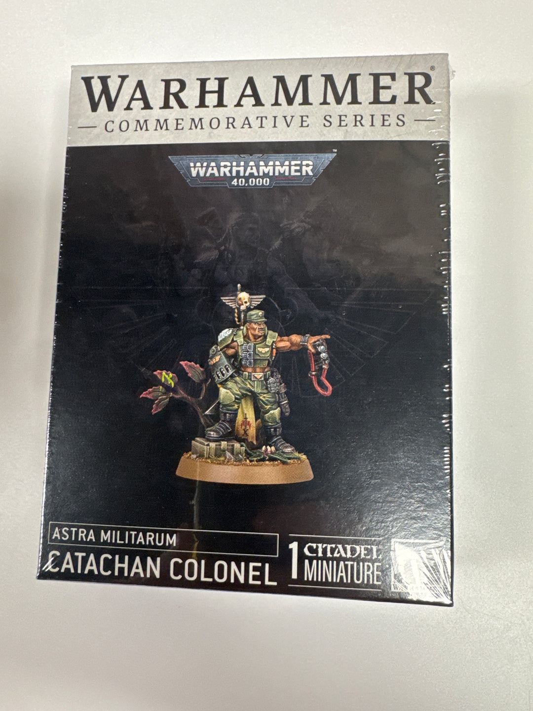 Warhammer 40,000 Commemorative Series Astra Militarum: Catachan Colonel (In Store Pick Up Only, 1 Per Person)