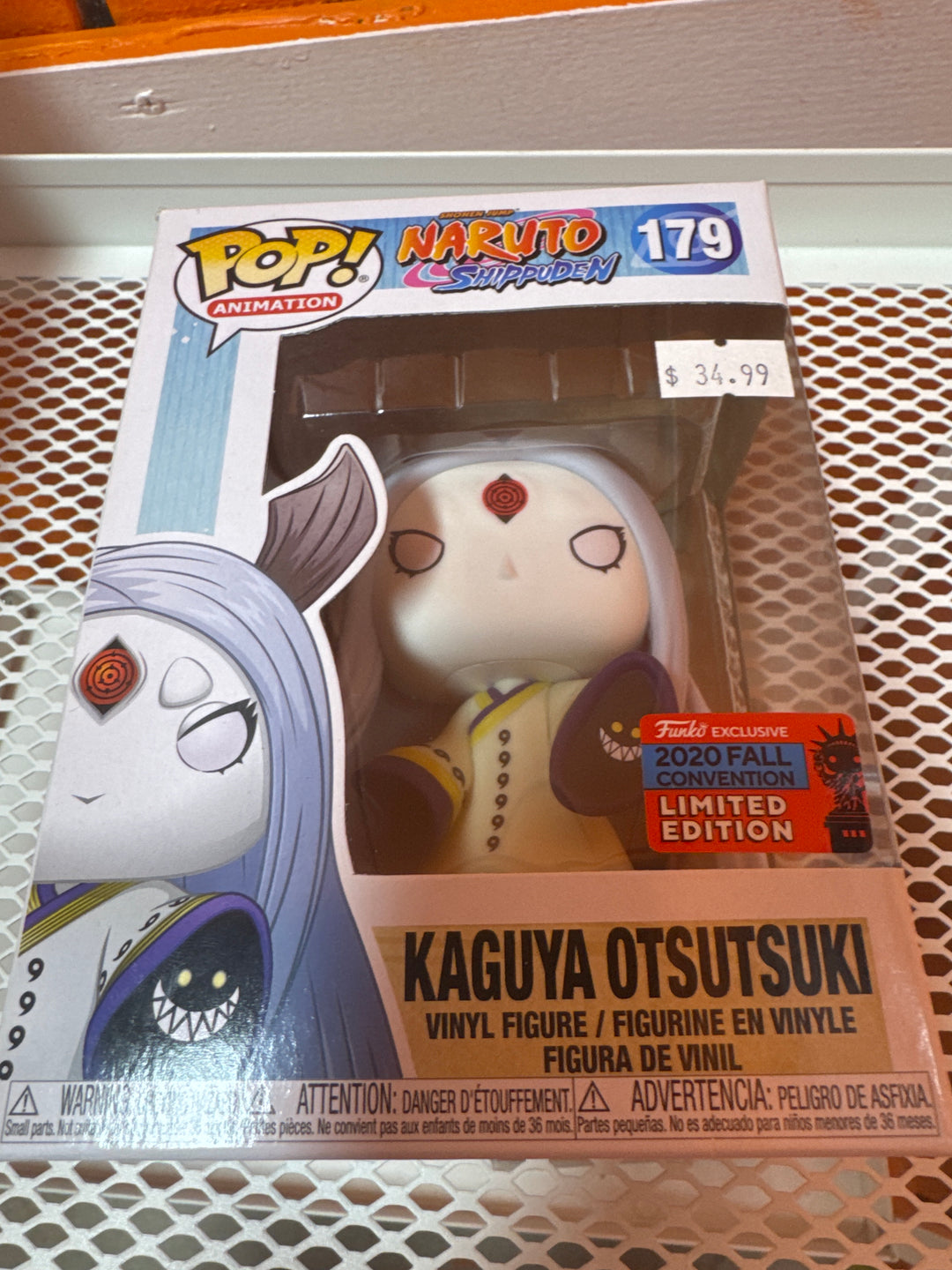 Funko Pop! Kaguya Otsutsuki  (2020 Fall Convention) #179 Naruto Shippuden -  FP4826