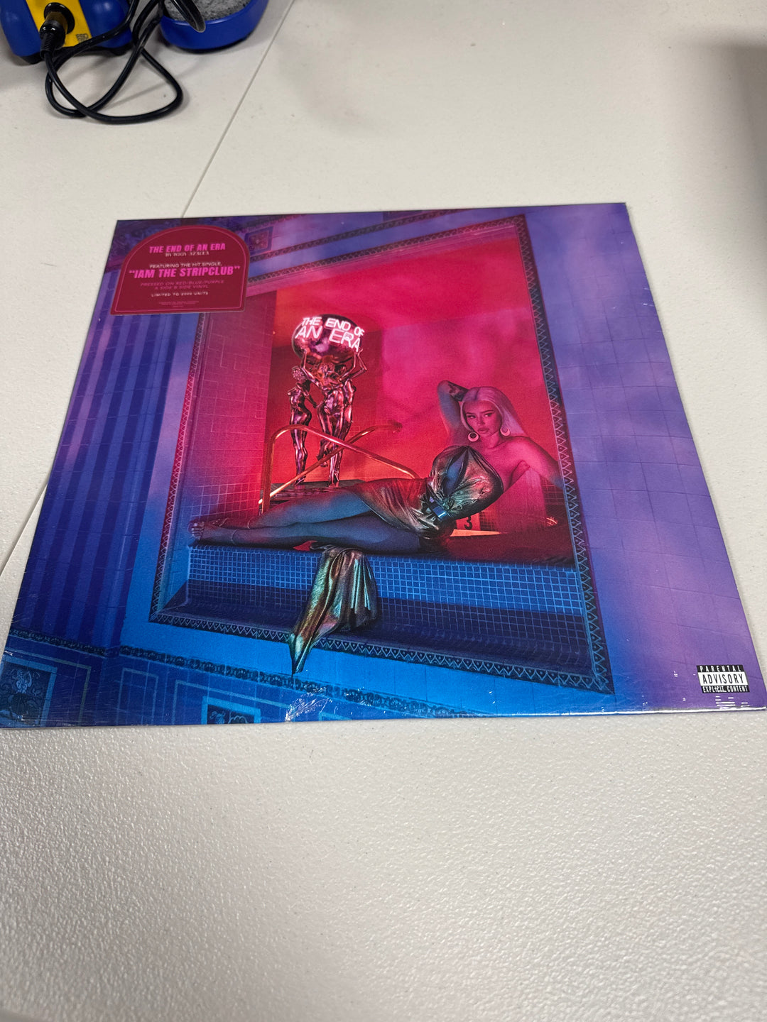 Iggy Azalea - End Of An Era [LP] (Red/Blue/Purple Vinyl, poster) NEW Vinyl Record NVR51826