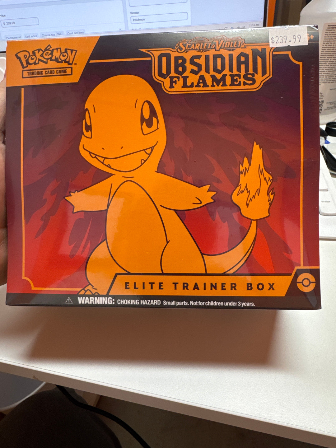 Pokemon TCG Scarlet & Violet Obsidian Flames Elite Trainer Box (Pick up in store only)