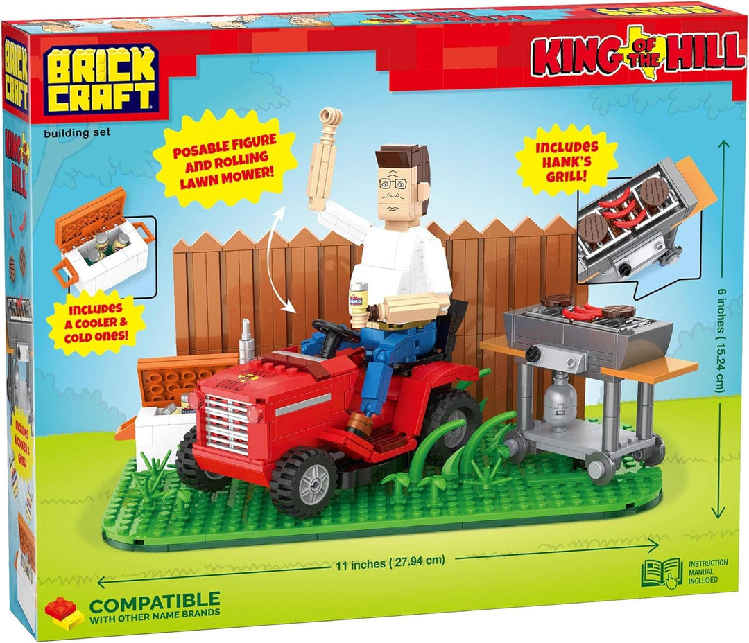 King of The Hill Hank Hill’s Backyard Building Block Set NE33126