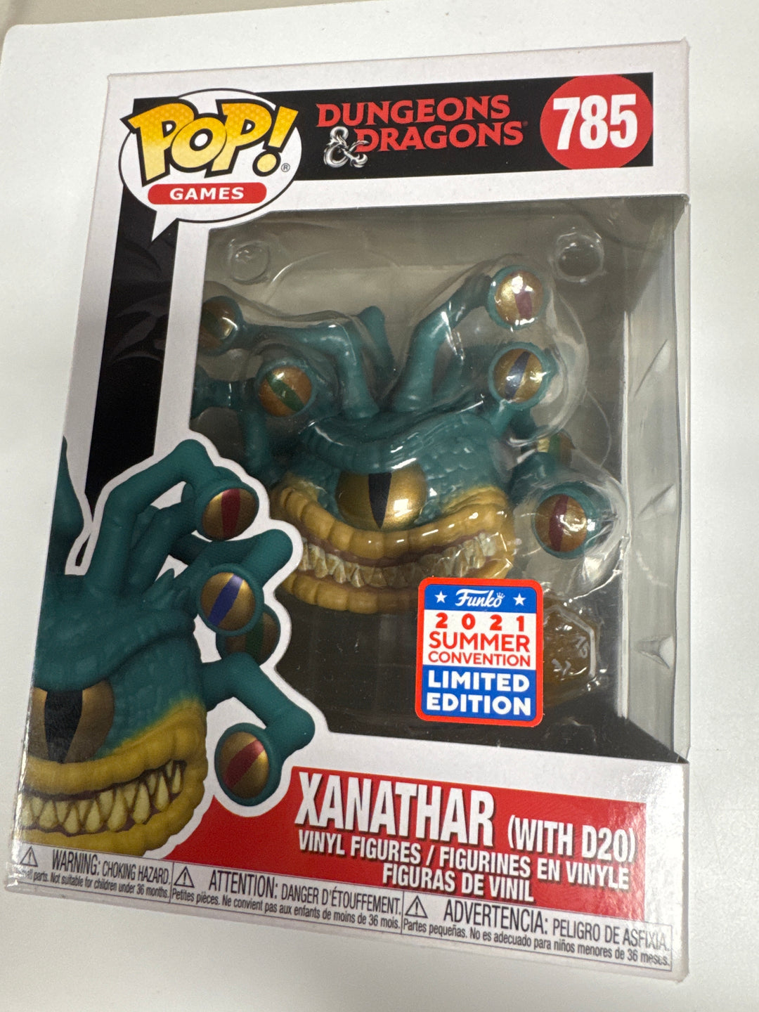 Funko Pop! Xanathar (with D20) #785 Summer Convention Dungeons and Dragons FP73026