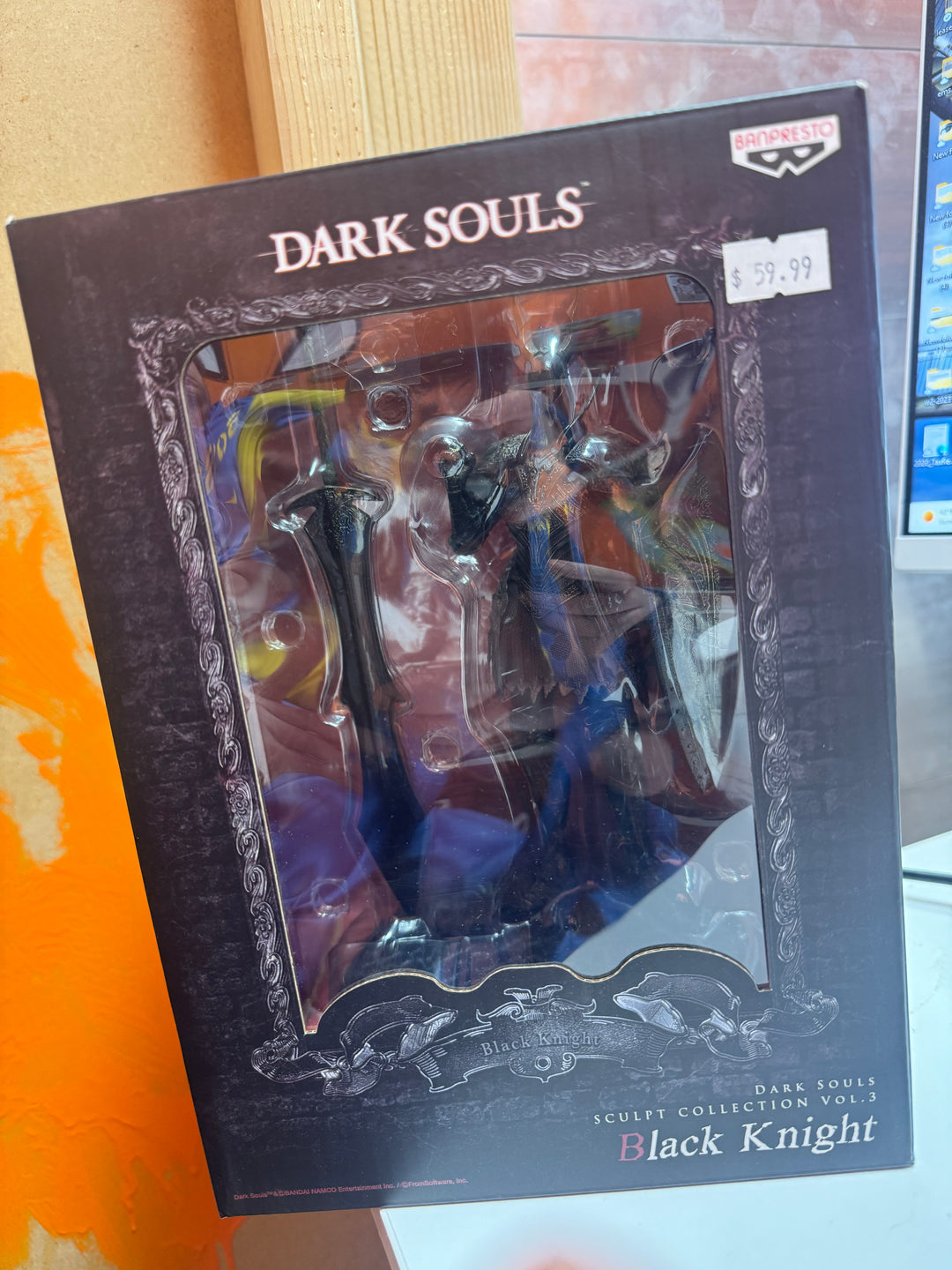 Banpresto Dark Souls Black Knight Figure Sculpt Collection Vol.3 MD42126