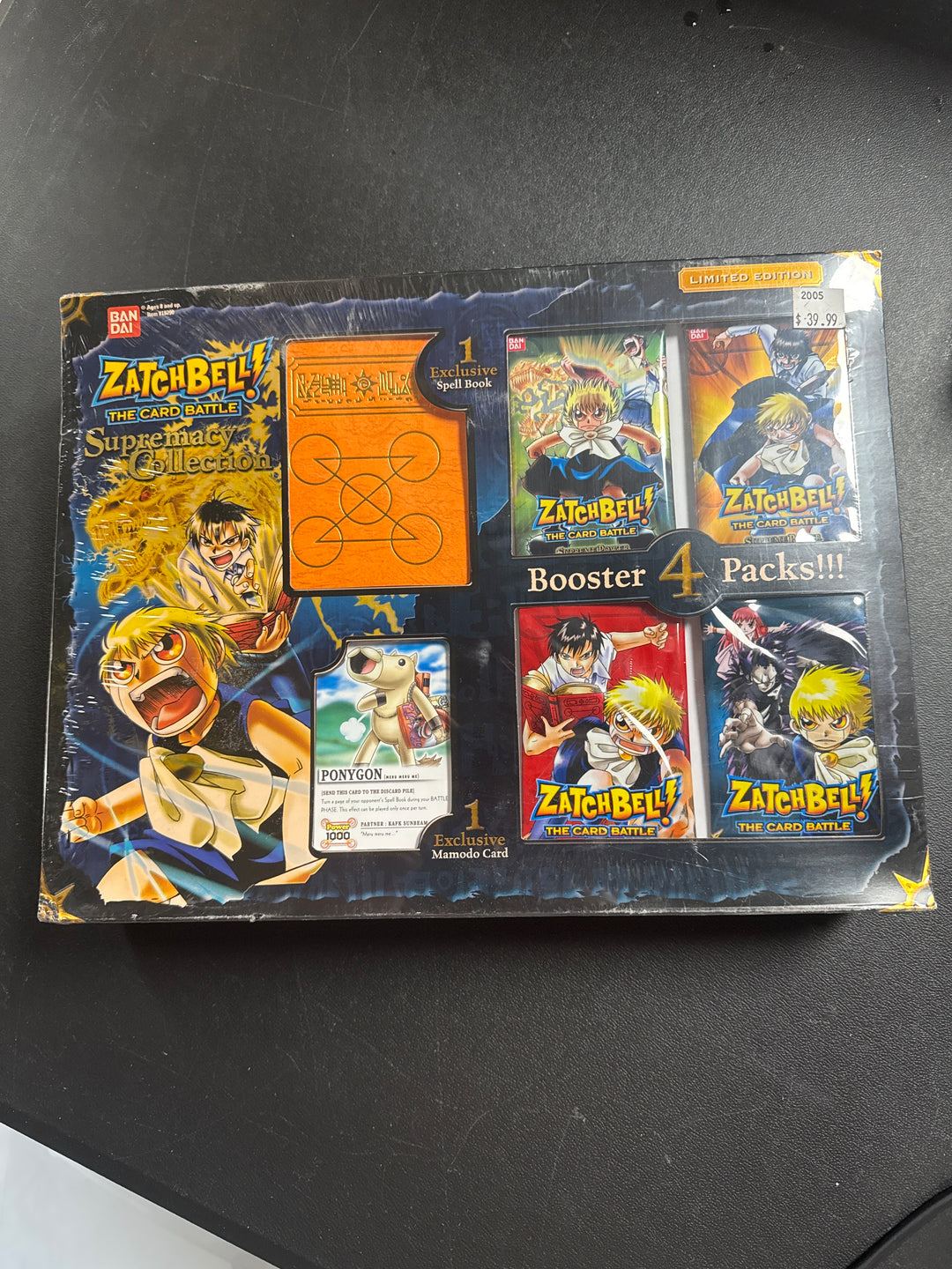 Zatchbell The Card Battle Supremacy Collection NEW MD61626