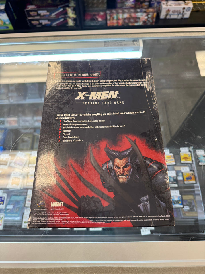 New X-Men Trading Card Game TCG XMEN 2 Player Starter Set Sealed Decks
