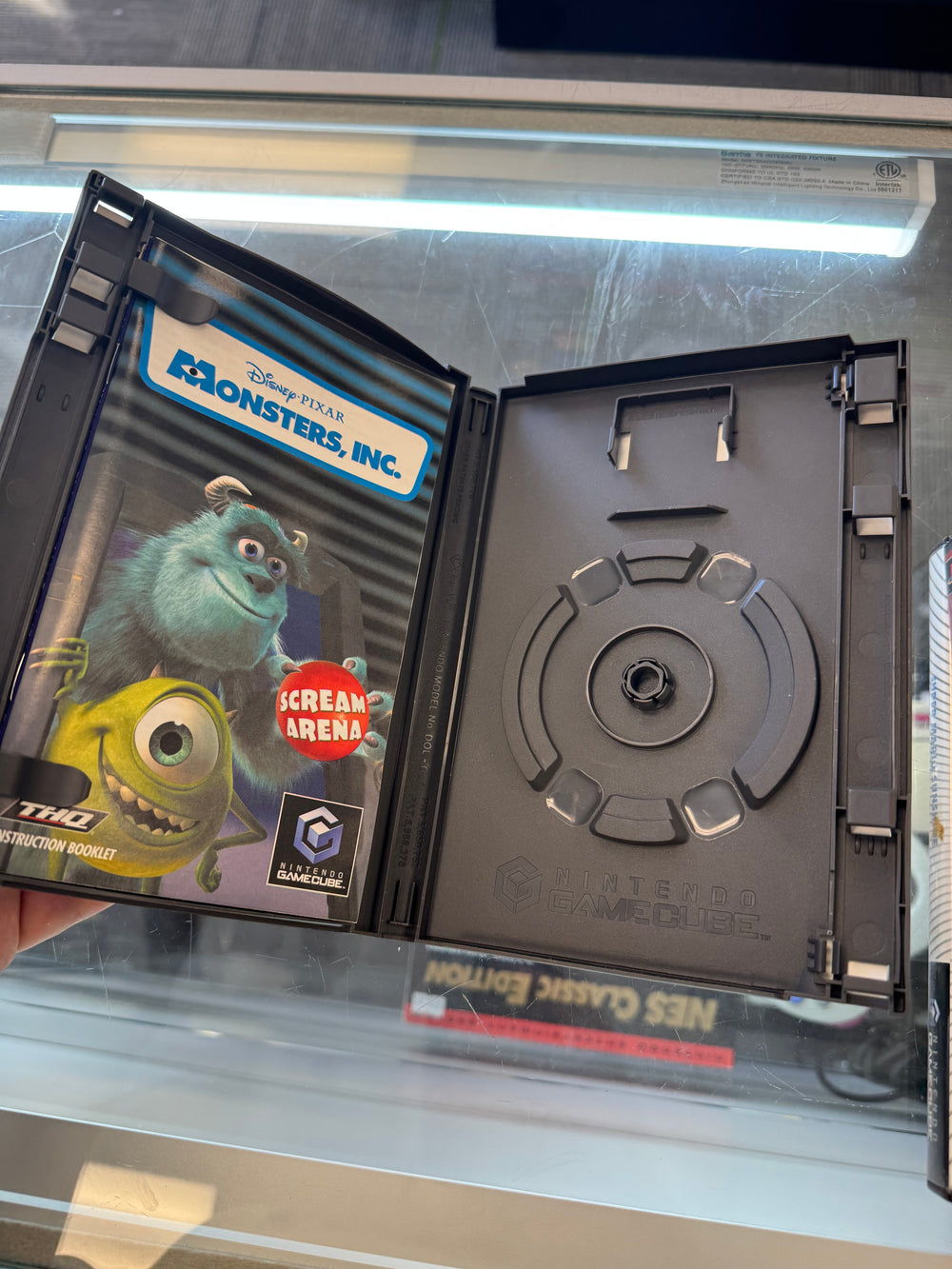 monsters inc gamecube Disney Monster's Inc Case and Manual Only Gamecube 22825co – Core Gaming