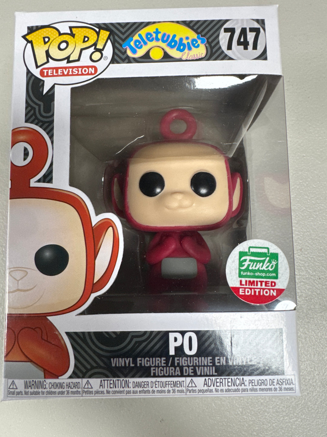 Funko Pop! Po #747 Limited Teletubies Classic FP92926