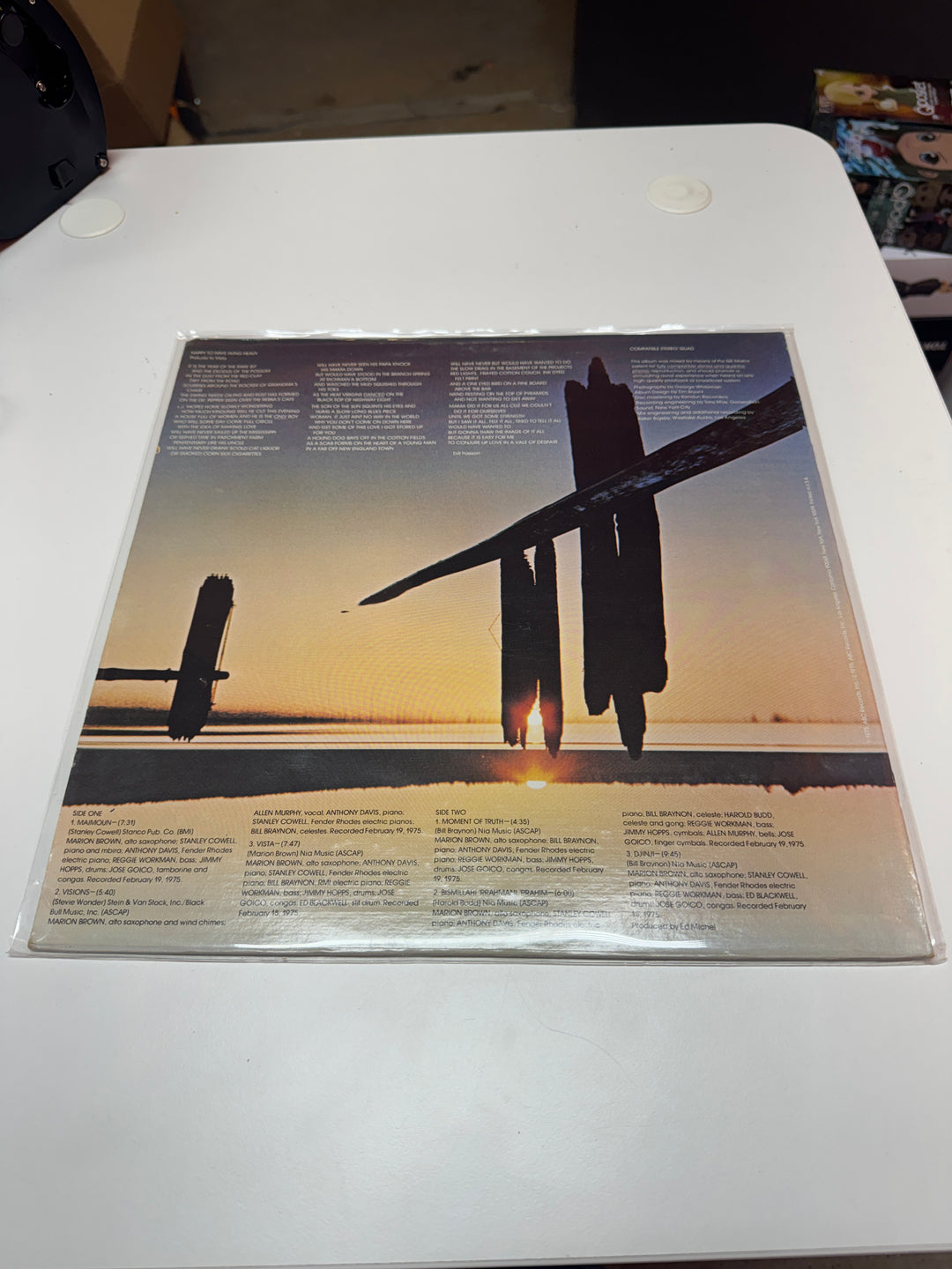 Marion Brown - Vista (VG Condition) Vinyl Record VR32326