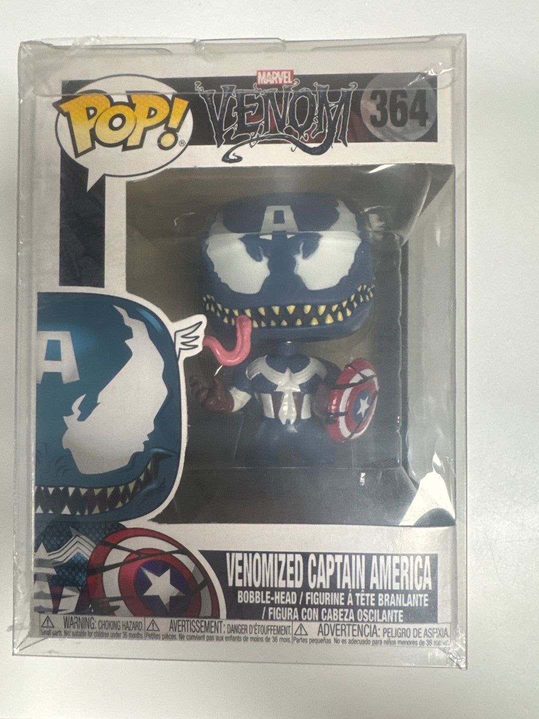 Funko Pop! Venomized Captain America #364 Marvel Venom FP73036