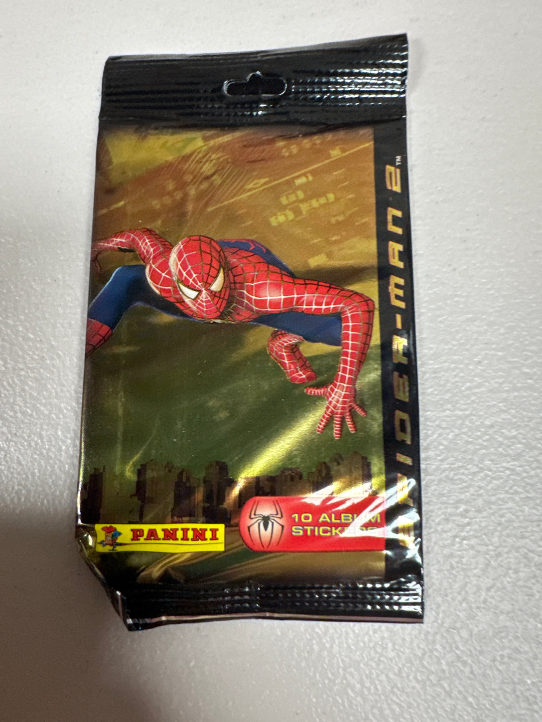Panini Spider Man 2 The Movie Album Sticker Pack MD52126