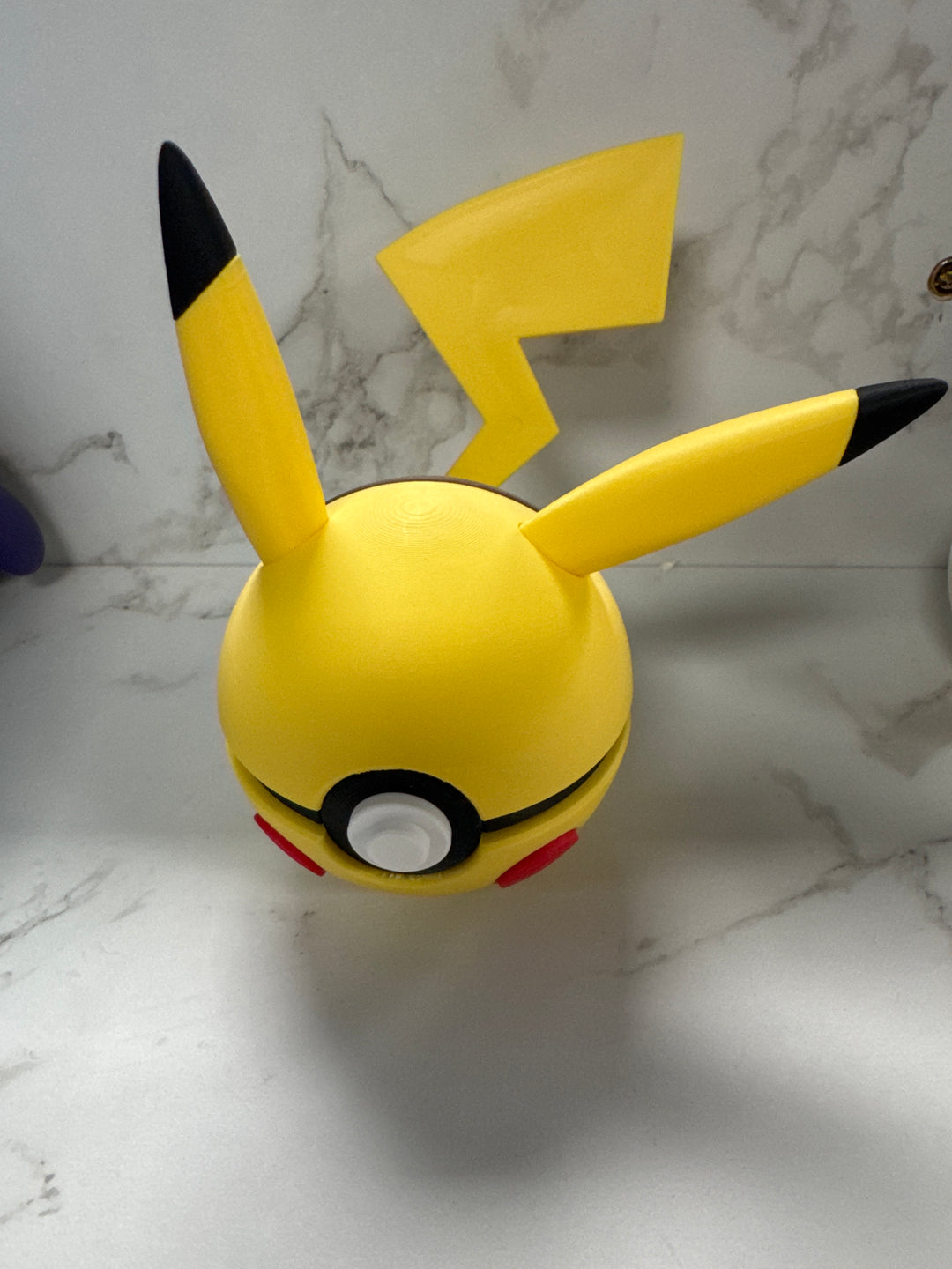 3D Printed Pikachu Character Ball
