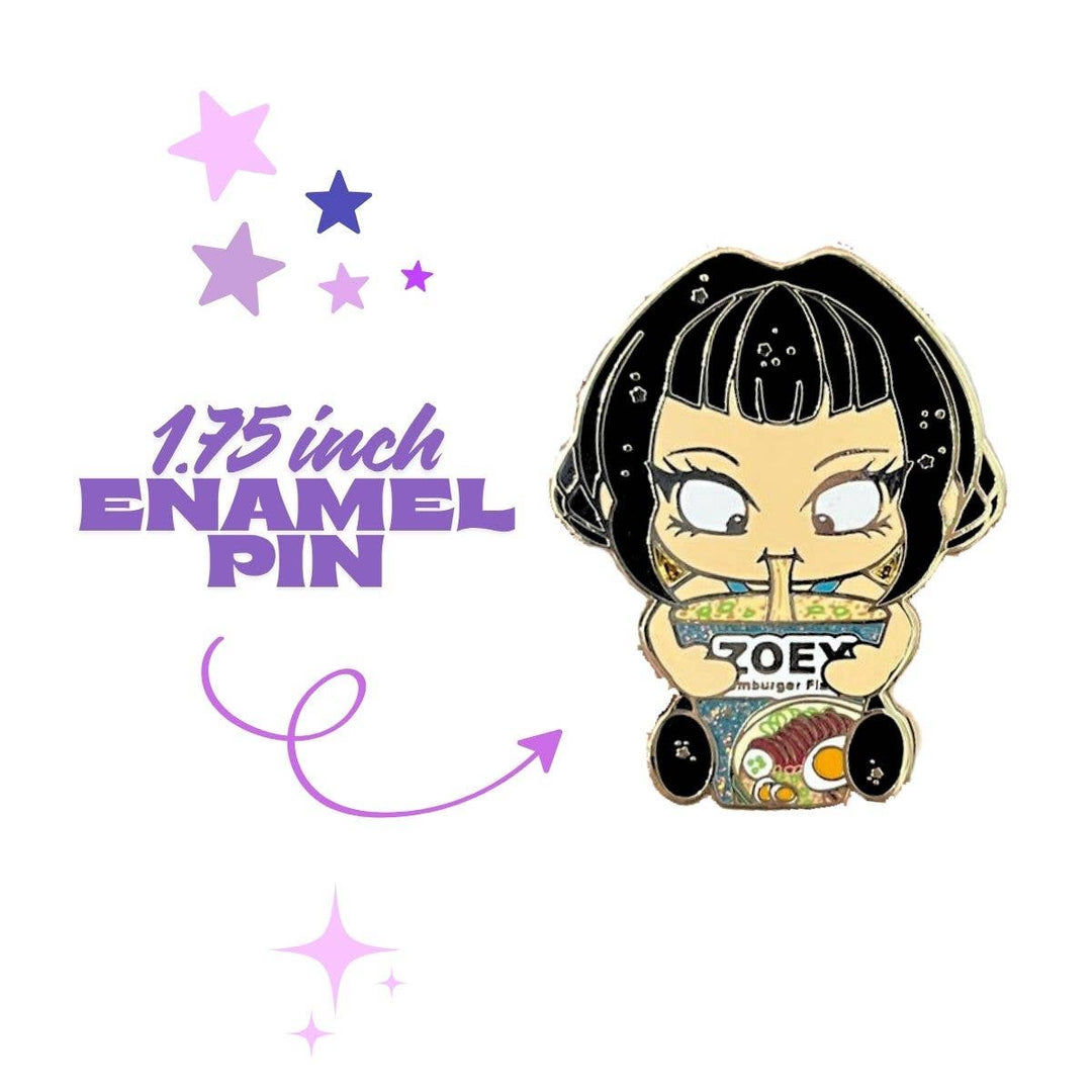 Zoey Kpop Demon Hunters Enamel Pin NE33126
