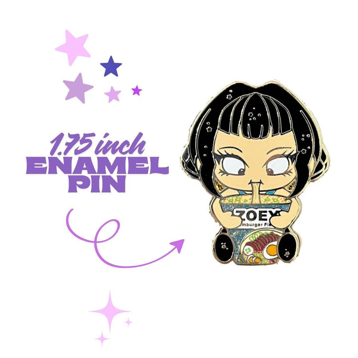 Zoey Kpop Demon Hunters Enamel Pin NE33126