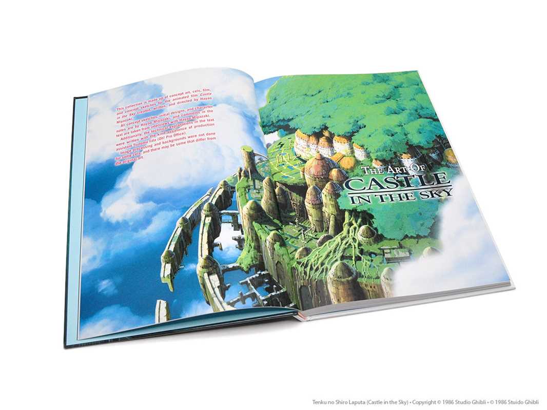 Art of Castle in the Sky by Hayao Miyazaki NE32526