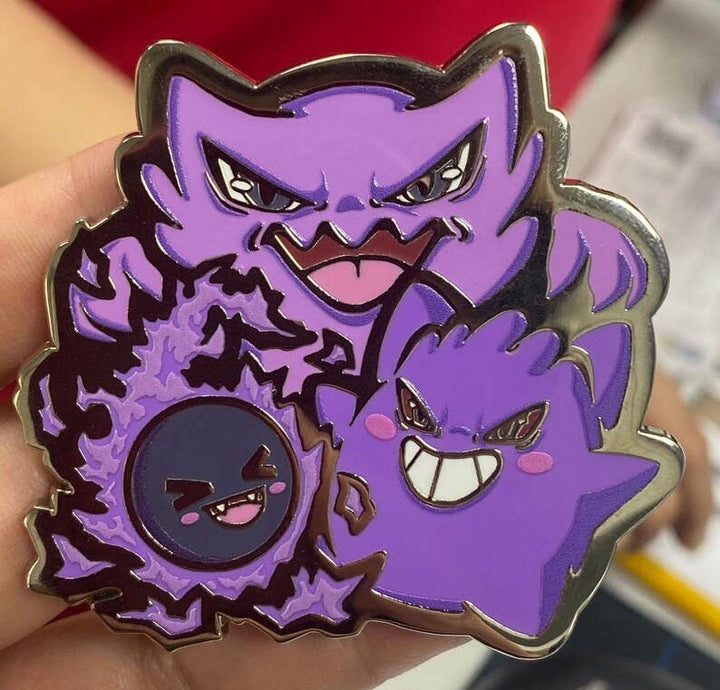 Gengar Trio 2.5" Hard Enamel Pin NE81926
