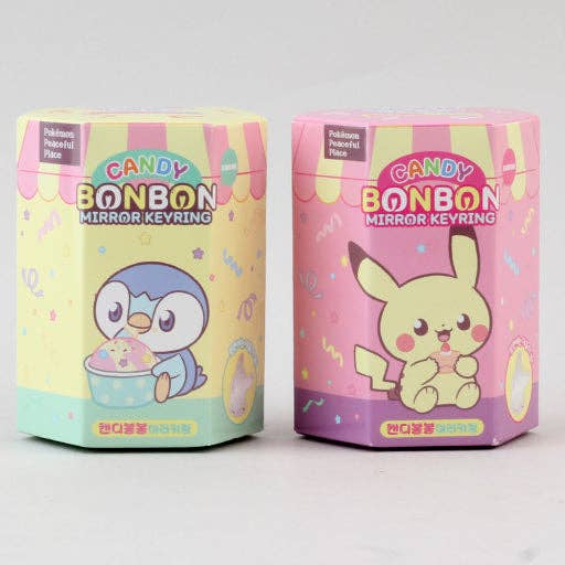 Pokémon Pocket Peace Candy BonBon Mirror Keyring (Random Blind Box) NE33126