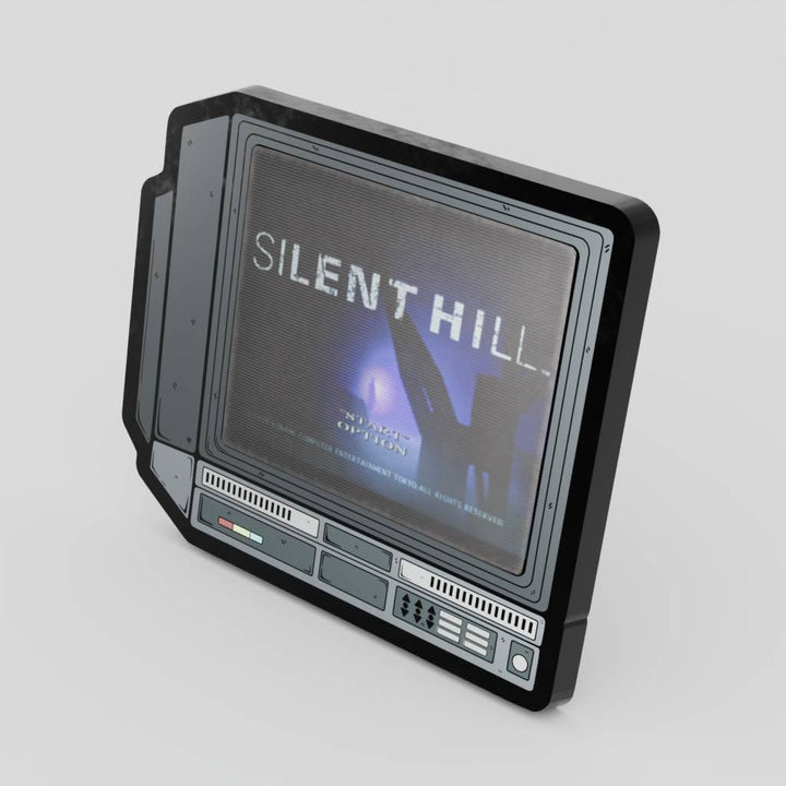 2.5" Lenticular Silent Hill CRTV Enamel Pin - NE32726