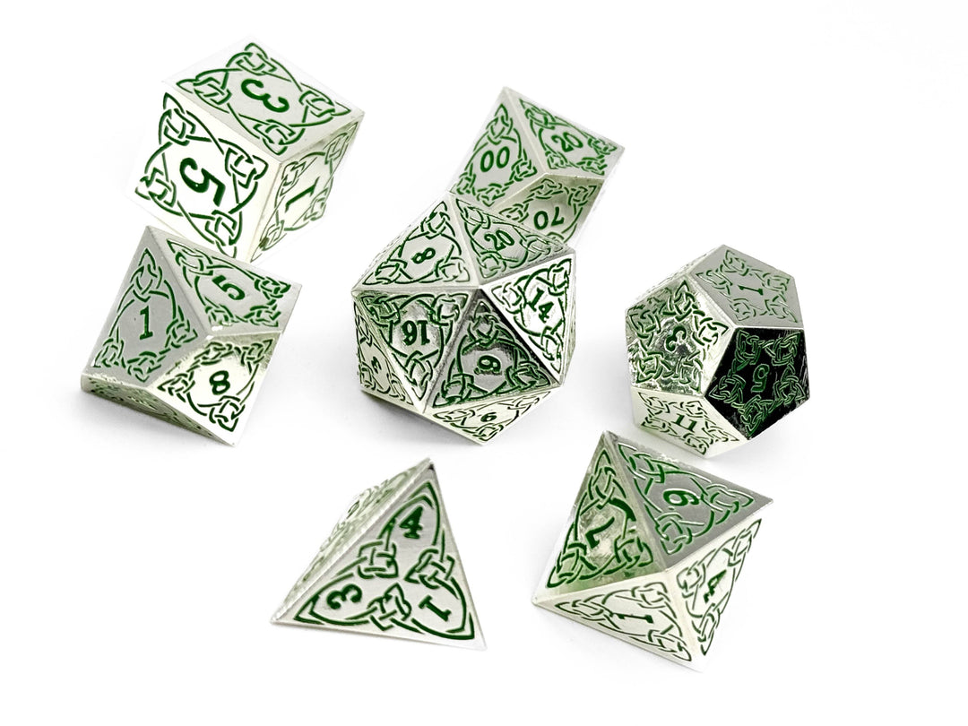 Norse Foundry Celtic Mystery Metal Dice Set NE31726