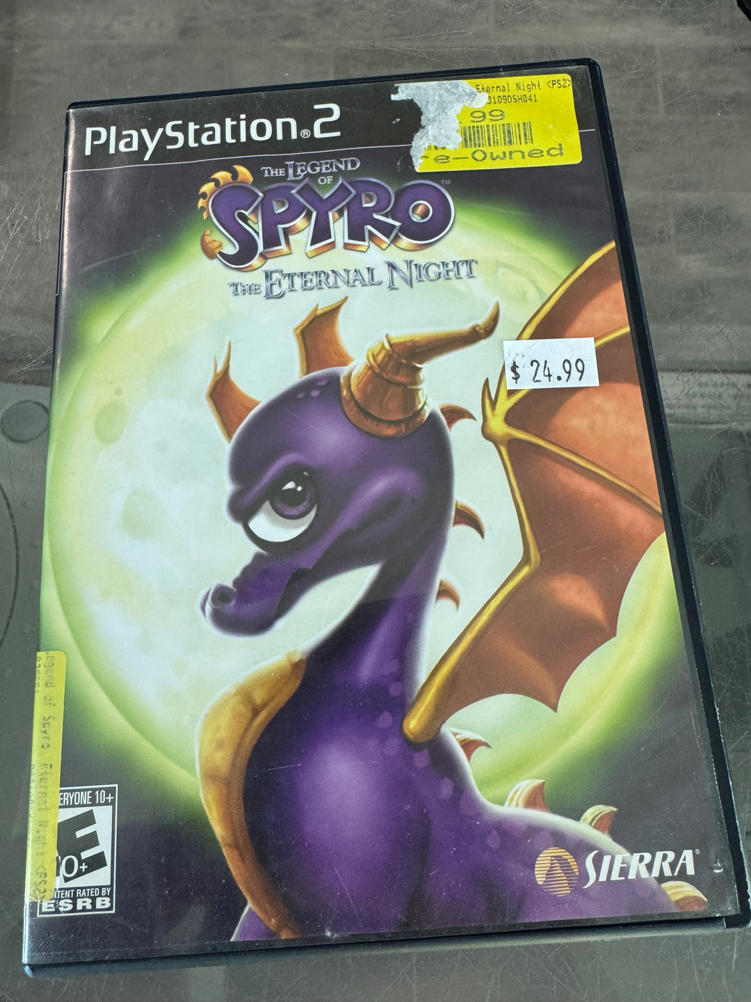 Legend of Spyro: The Eternal Night - PS2  JD2319