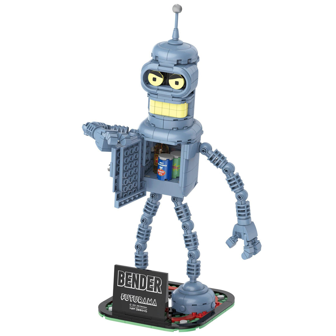 Futurama Bender Brick Building Figure NE33126