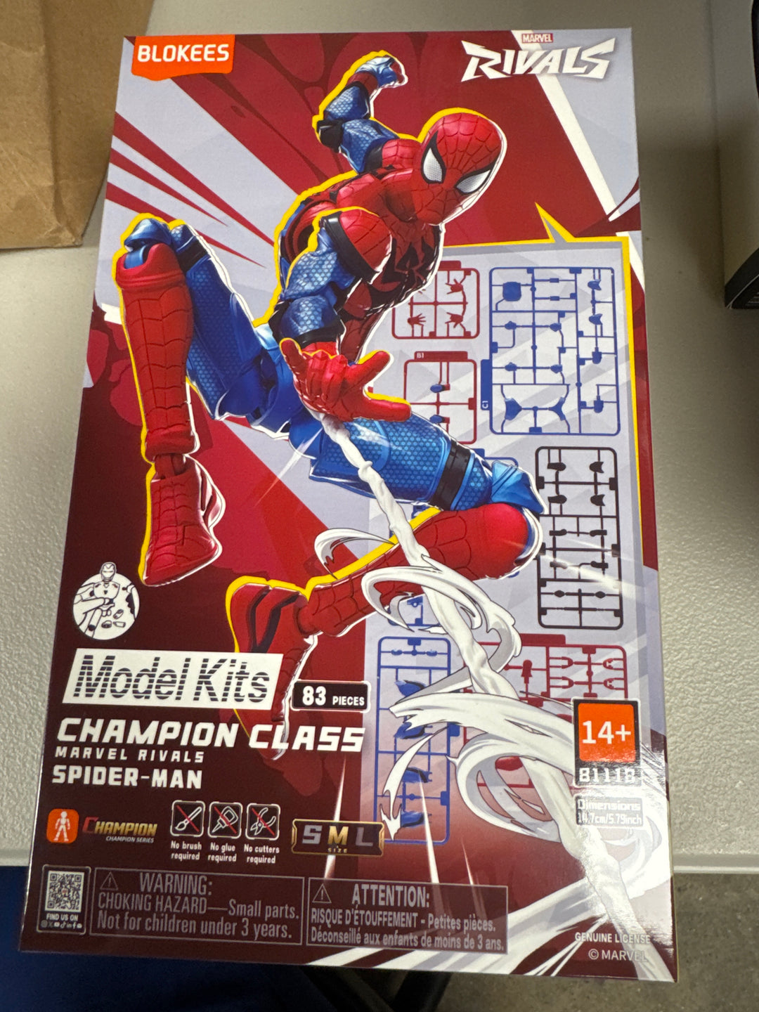 Marvel Blokees: 5.3- inch Champion Class- CC06 Rivals Spider-Man NT61926
