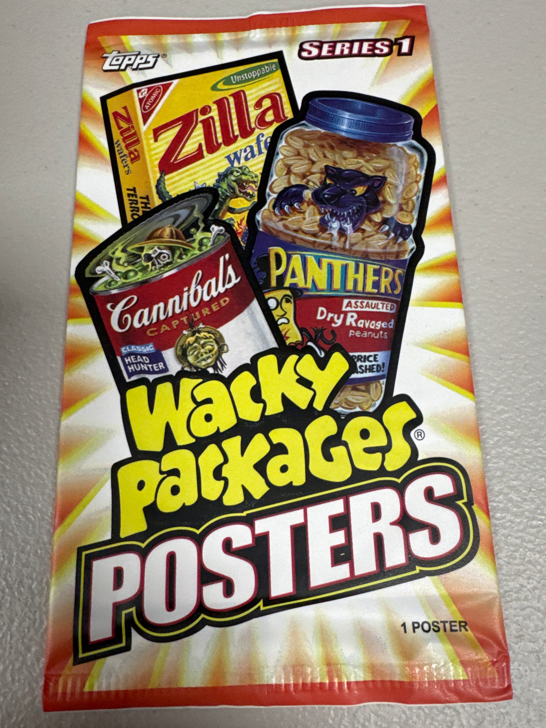 Topps Wacky Packages Posters Series 1 Pack
