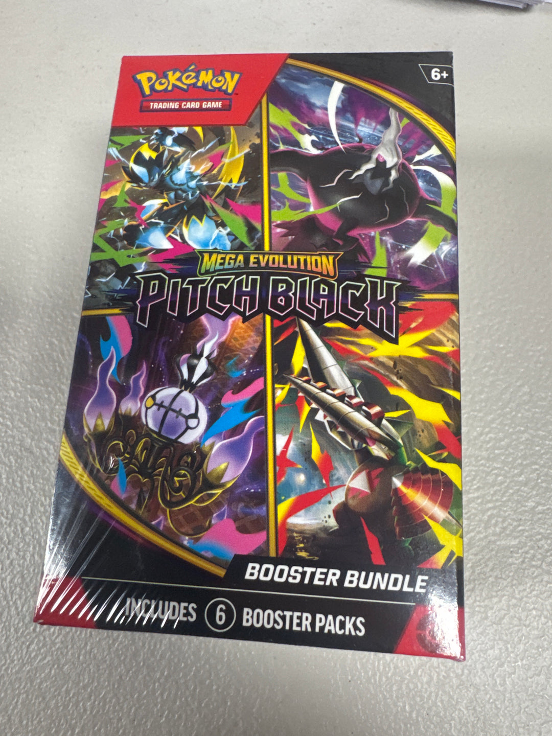 Pokemon TCG: Mega Evolution 05 Pitch Black- Booster Bundle (1 Per Person, In Store Pick Up Only)