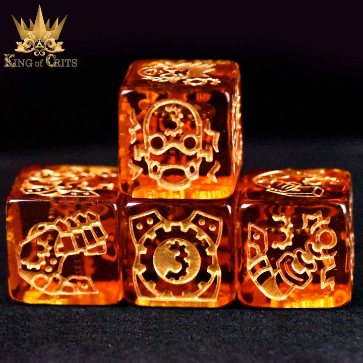 King of Crits Ancient Artificer - 11 Dice Set NE4226