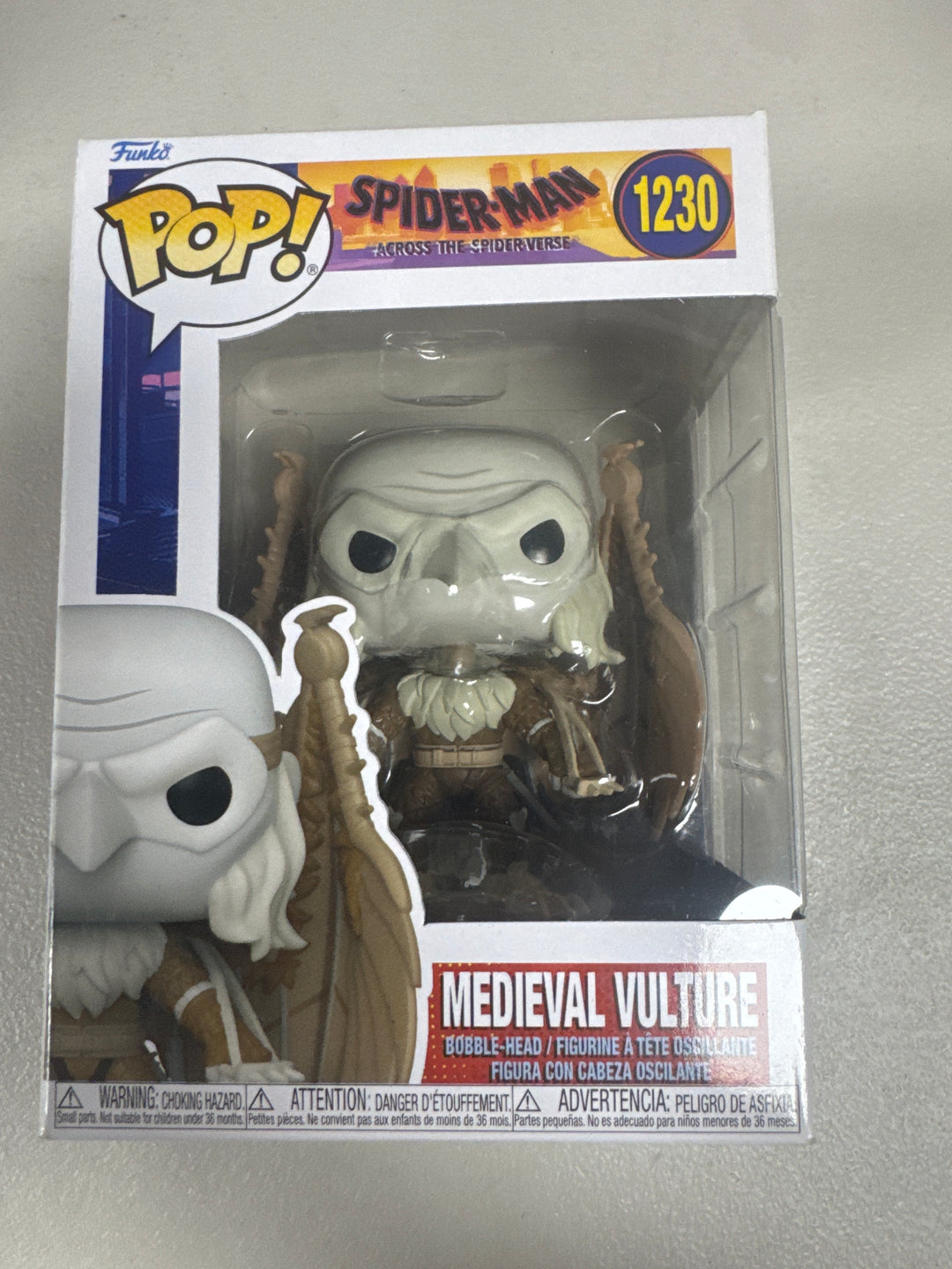 Funko Pop! Medieval Vulture #1230 Spider-Man Across The Spider-Verse FP92926