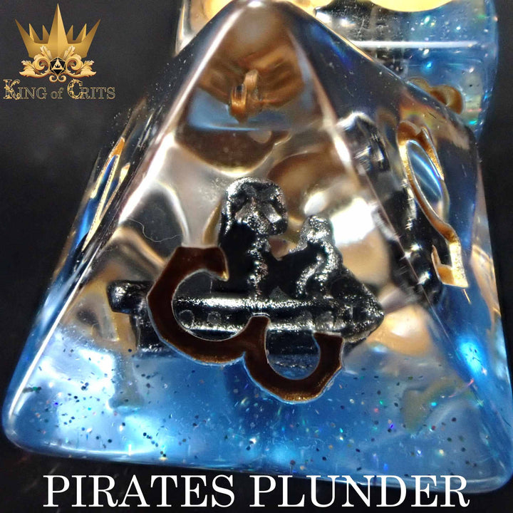 King of Crits Pirates Plunder - 11 Dice Set NE4226