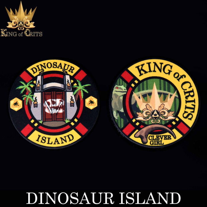 King of Crits Dinosaur Island - 11 Dice Set NE4226