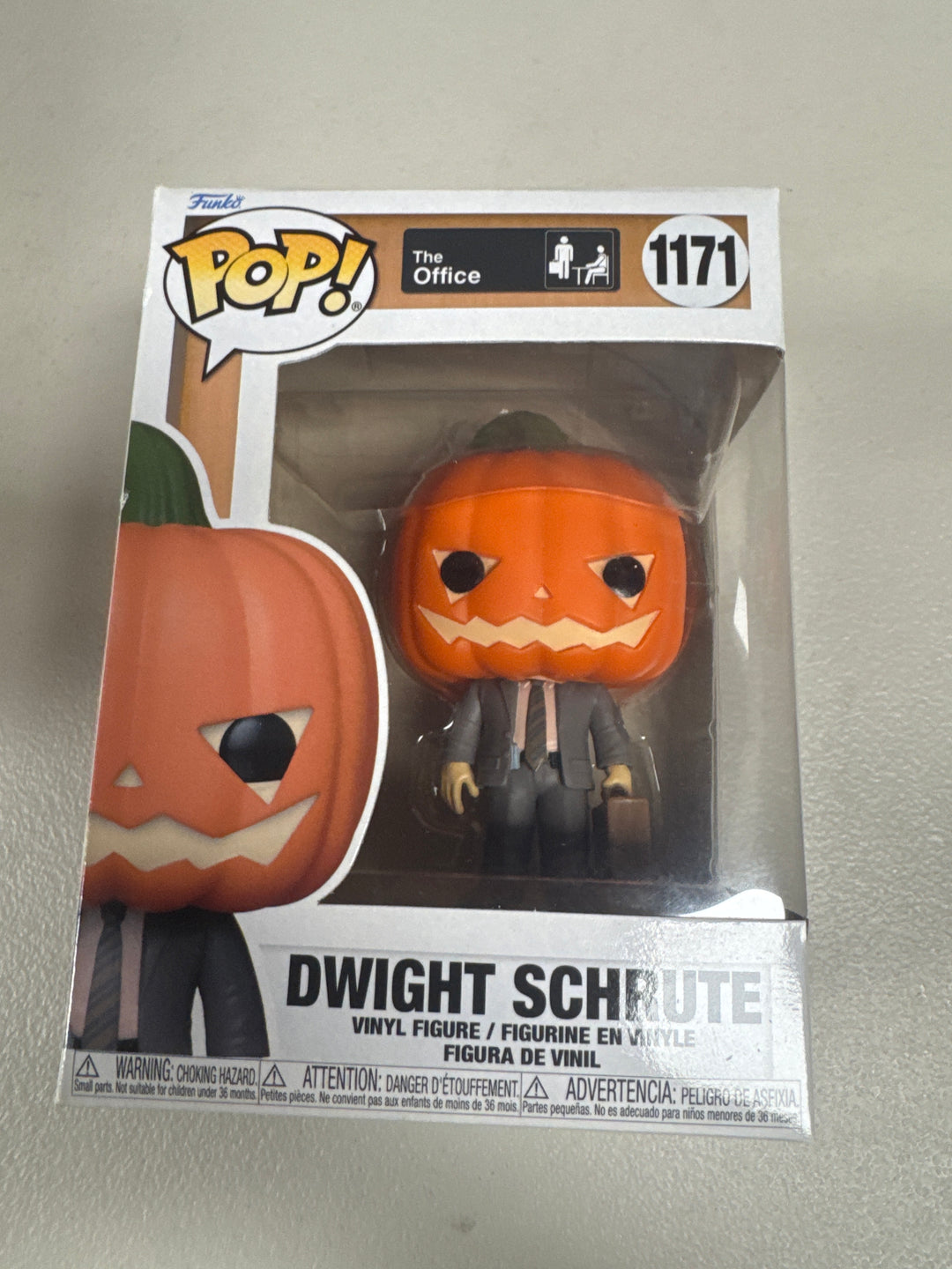 Funko Pop! Dwight Schrute with Pumpkin Head #1171 The Office FP72826