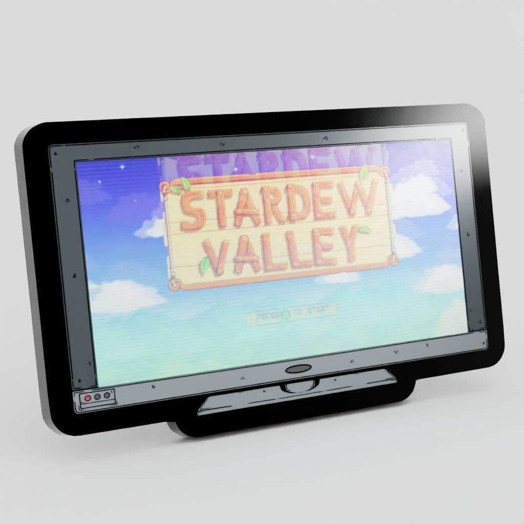 Monitor Lenticular Stardew Valley Enamel Pin NE81926