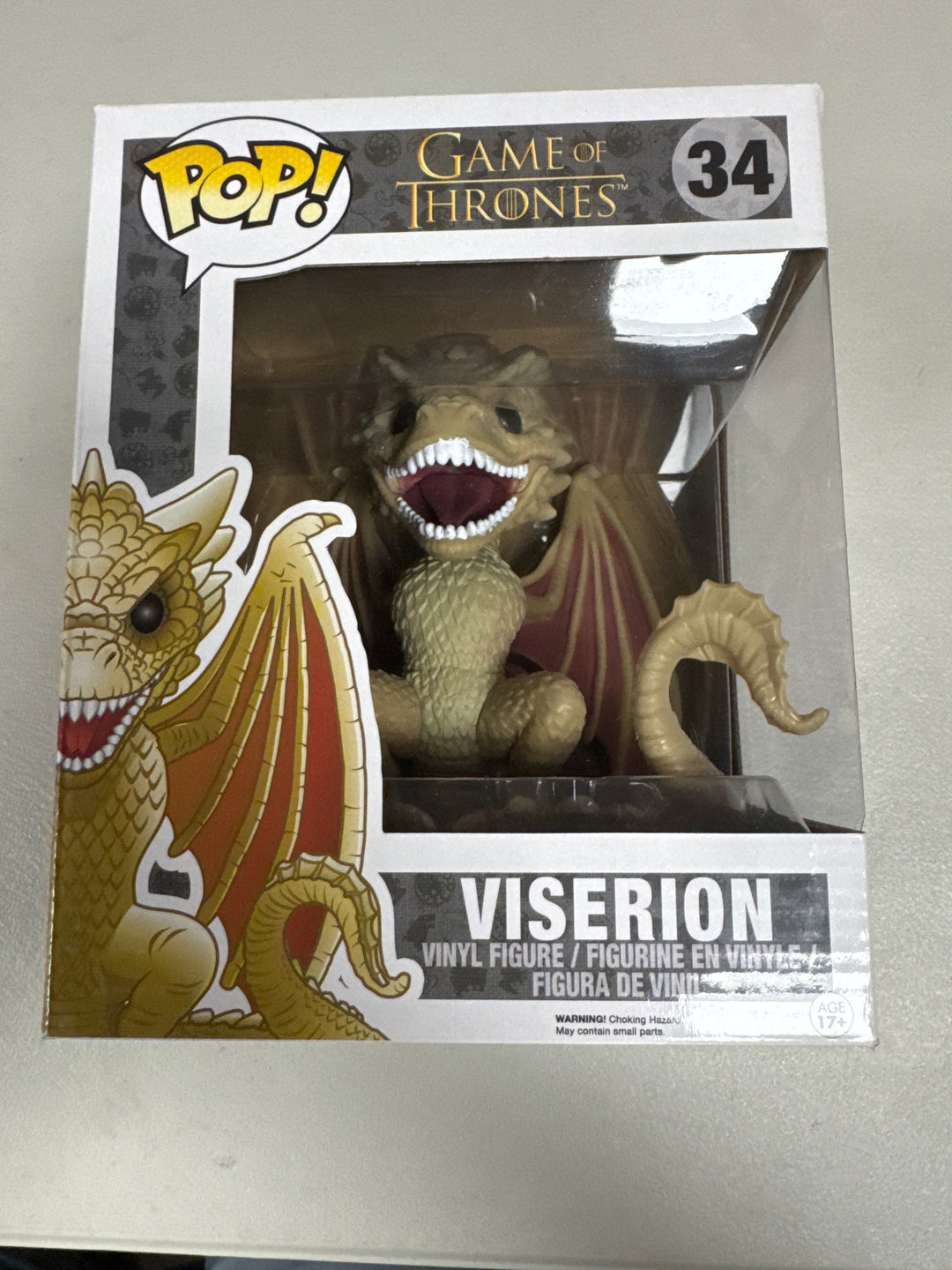 Funko Pop! Viserion #34 Game of Thrones FP9326
